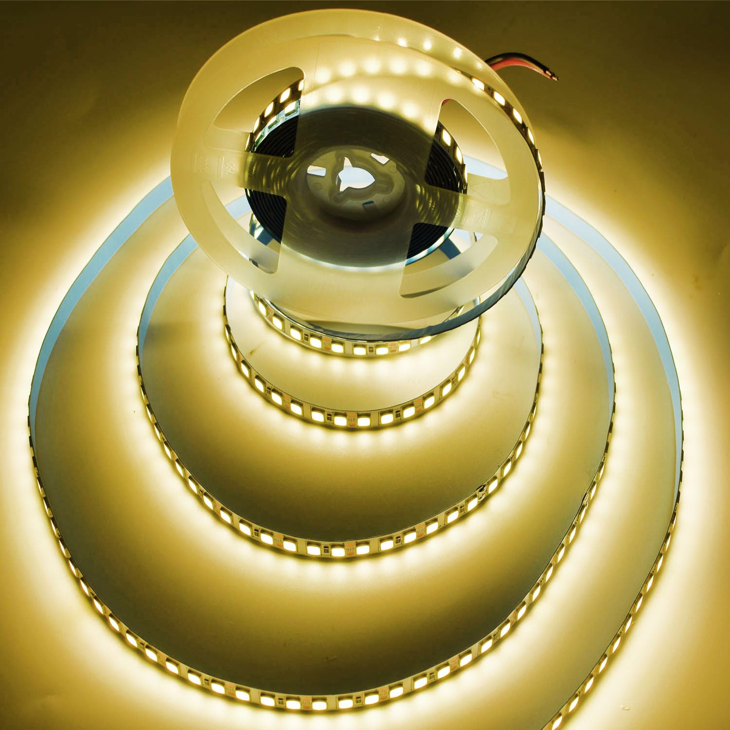 LED Light Strip, 16.4ft 600 Units SMD 5054 LEDs(5050 Upgraded), 16000LM Flexible 12V DC Non-Waterproof Light Strips, LED Ribbon, DIY Christmas Home