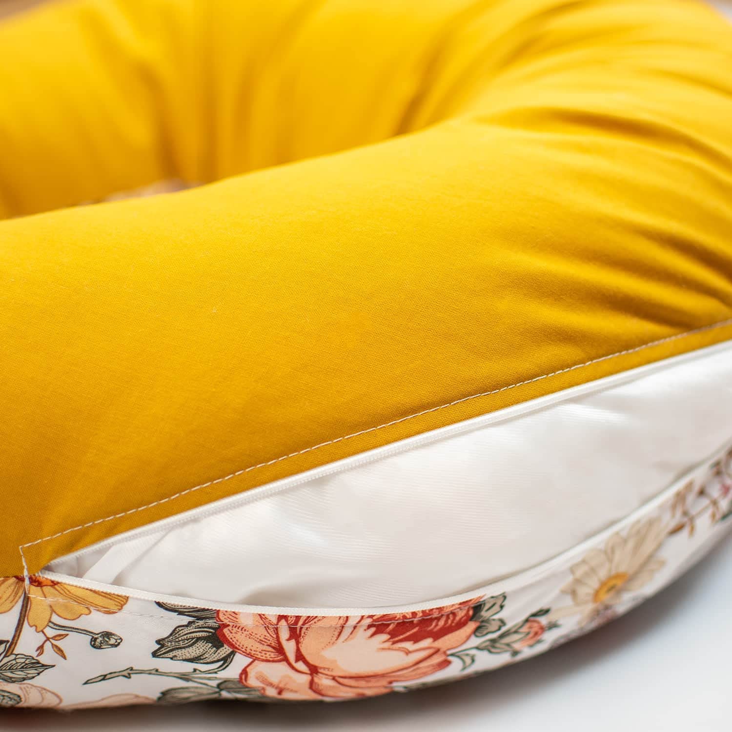 Sevira Kids – Cojín de lactancia ergonómico y funda para bebé, Neo Vintage Made in France