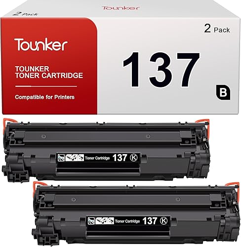 137 Cartucho de tóner compatible con Canon 137 Cartucho de tóner negro CRG137 para Canon ImageClASS MF232w MF242dw MF236n D570 MF23bn MF220 MF230
