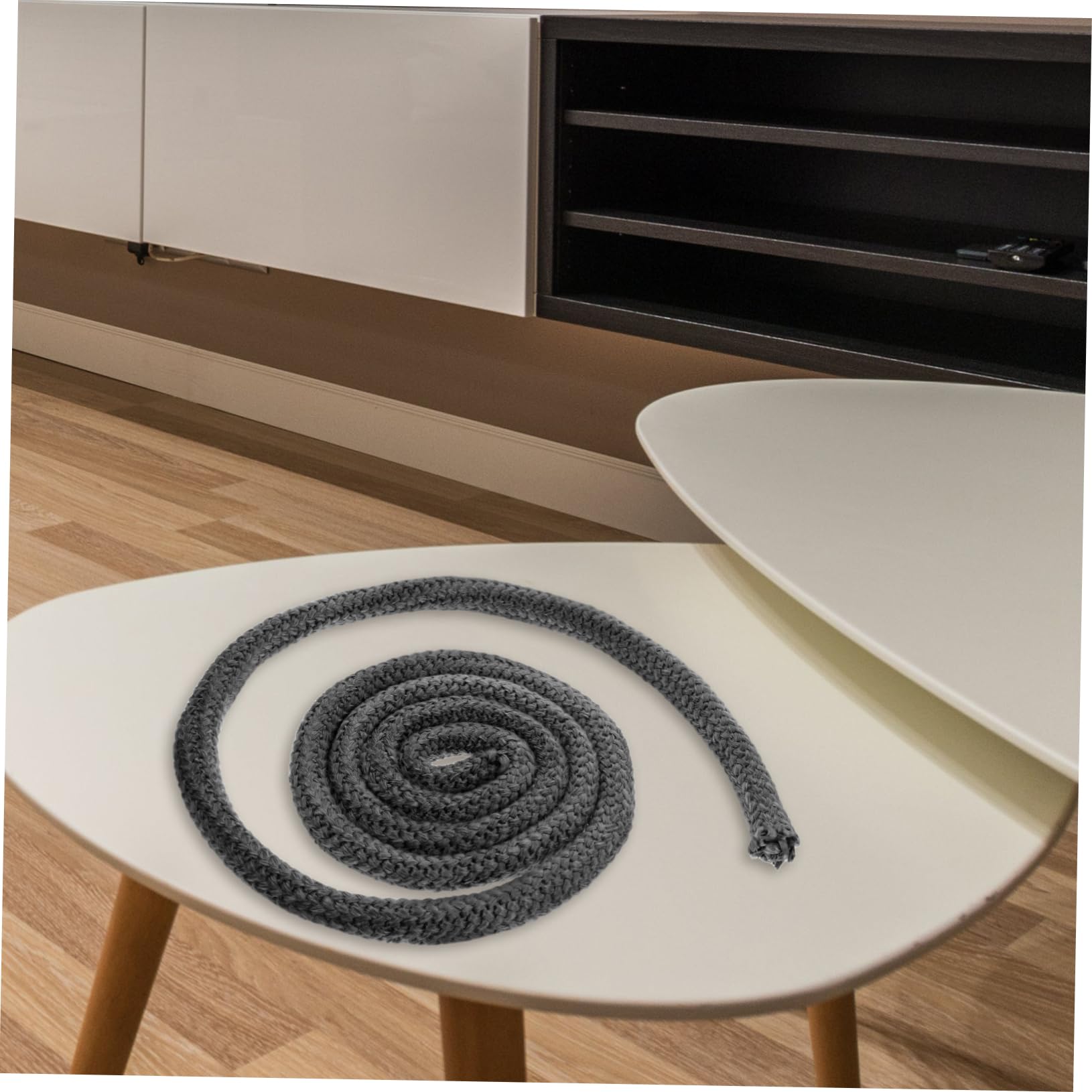 5m Cordone di Guarnizione per Stufa Legna Dimensioni per Porte di Pellet e Camini Resistente al Calore e Facile da Installare