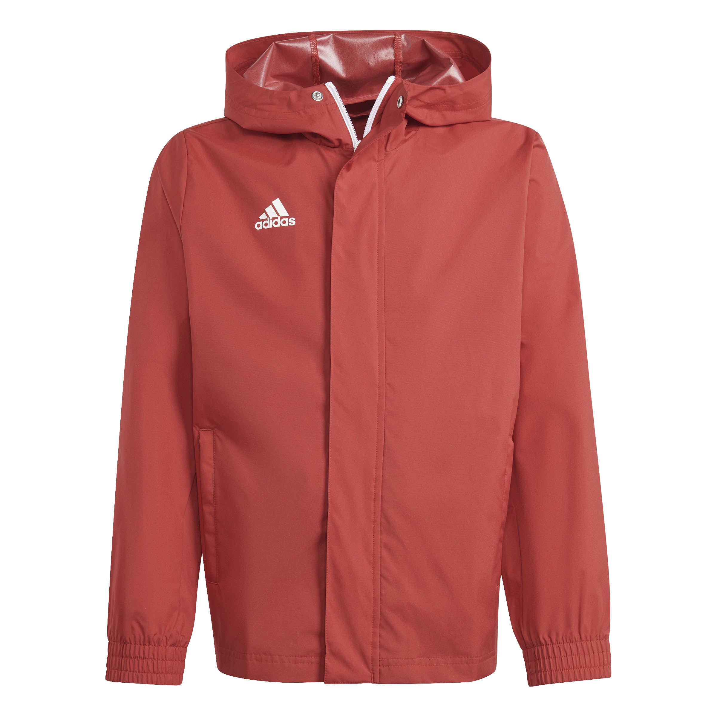 adidas Unisex Kids Entrada 22 All-Weather Jacket, Team Power Red 2, 15-16 Years