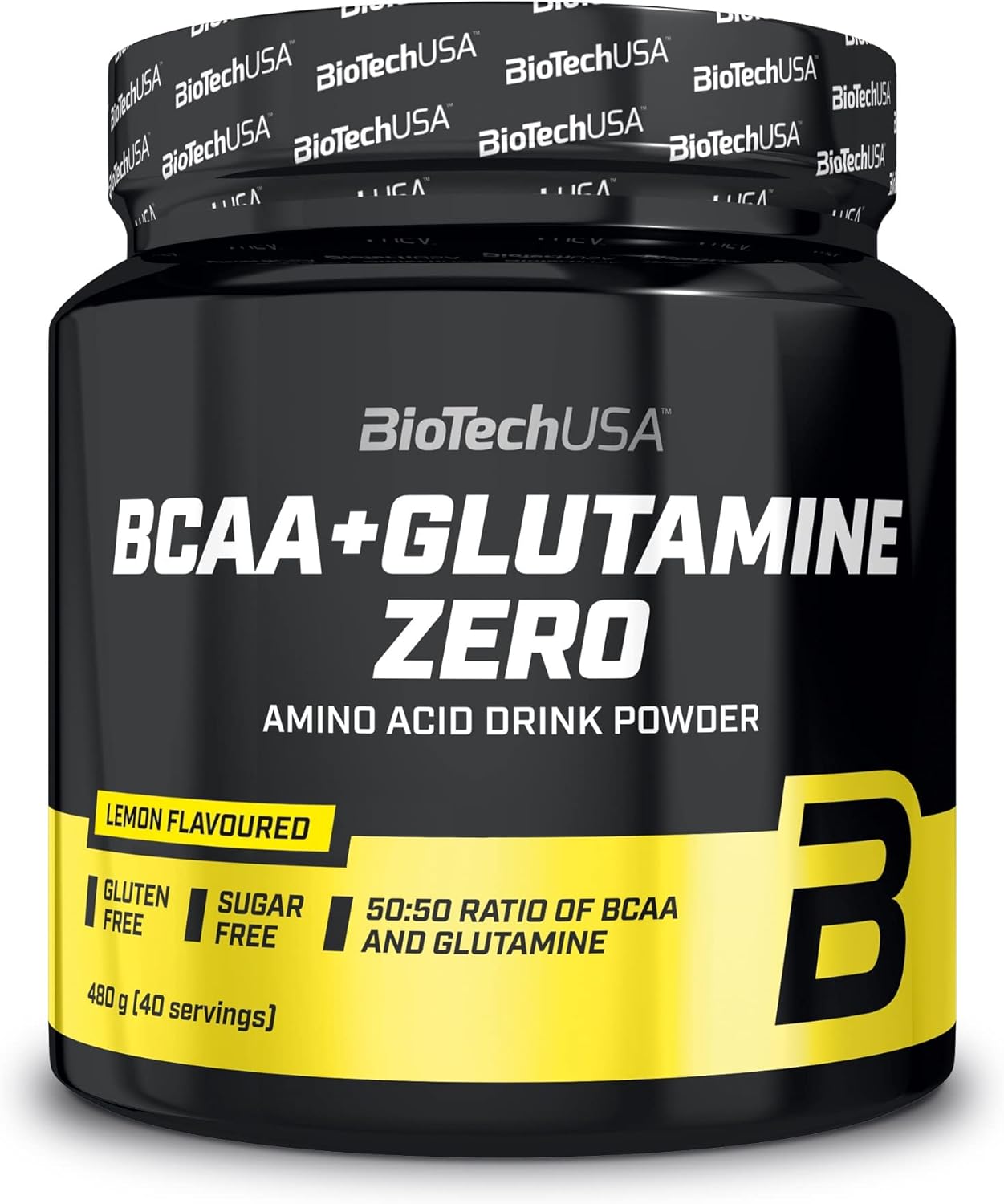 BioTechUSA BCAA + Glutamine Zero, Aromatisiertes Getränkepulver mit