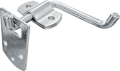 Miniatura 8 de Paquete de 4 puertas laterales de esquina, juego de soportes de pestillos de estaca para remolque utilitario, puertas de cuerpo de estaca,