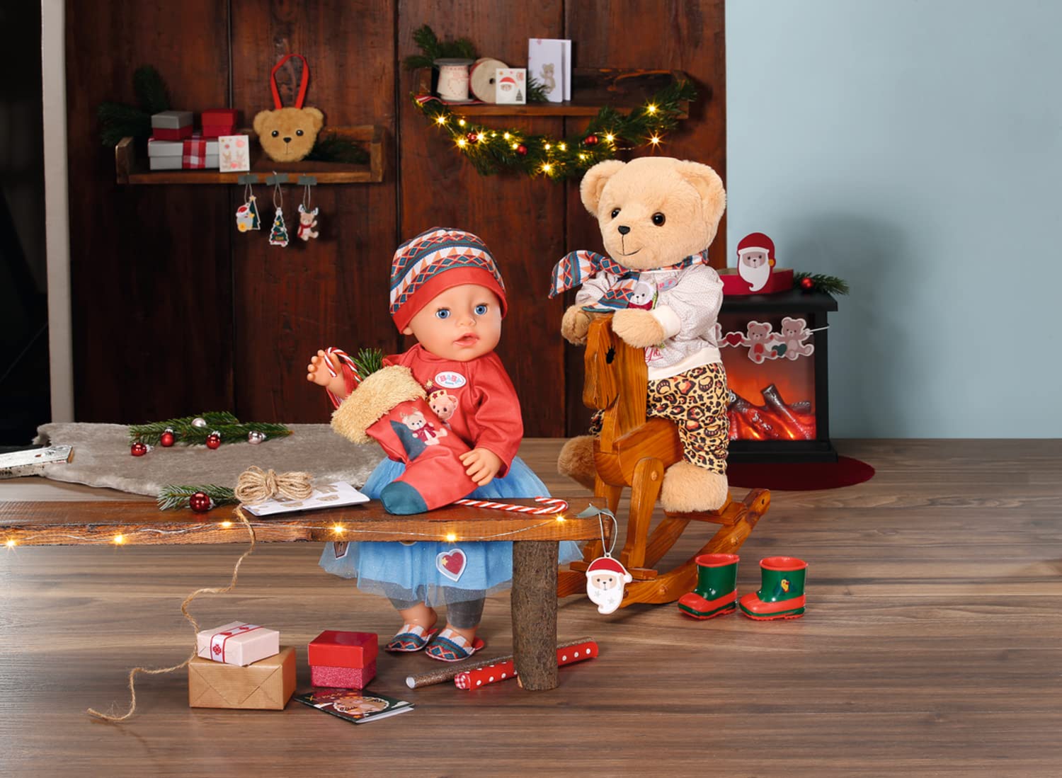 BABY Born Adventskalender mit 24 Überraschungen, enthält Kleidung und Accessoires für 43 cm Puppen, 834466 Zapf Creation