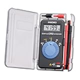 Hioki 3244-60 Card HiTester and Digital Multimeter, 41.99 Megaohms Resistance, 500V AC/DC Voltage