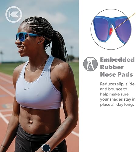 Miniatura 3 de Knockaround Torrey Pines and Sport - Gafas de sol polarizadas para hombres y mujeres, lentes resistentes a impactos y protección completa UV400