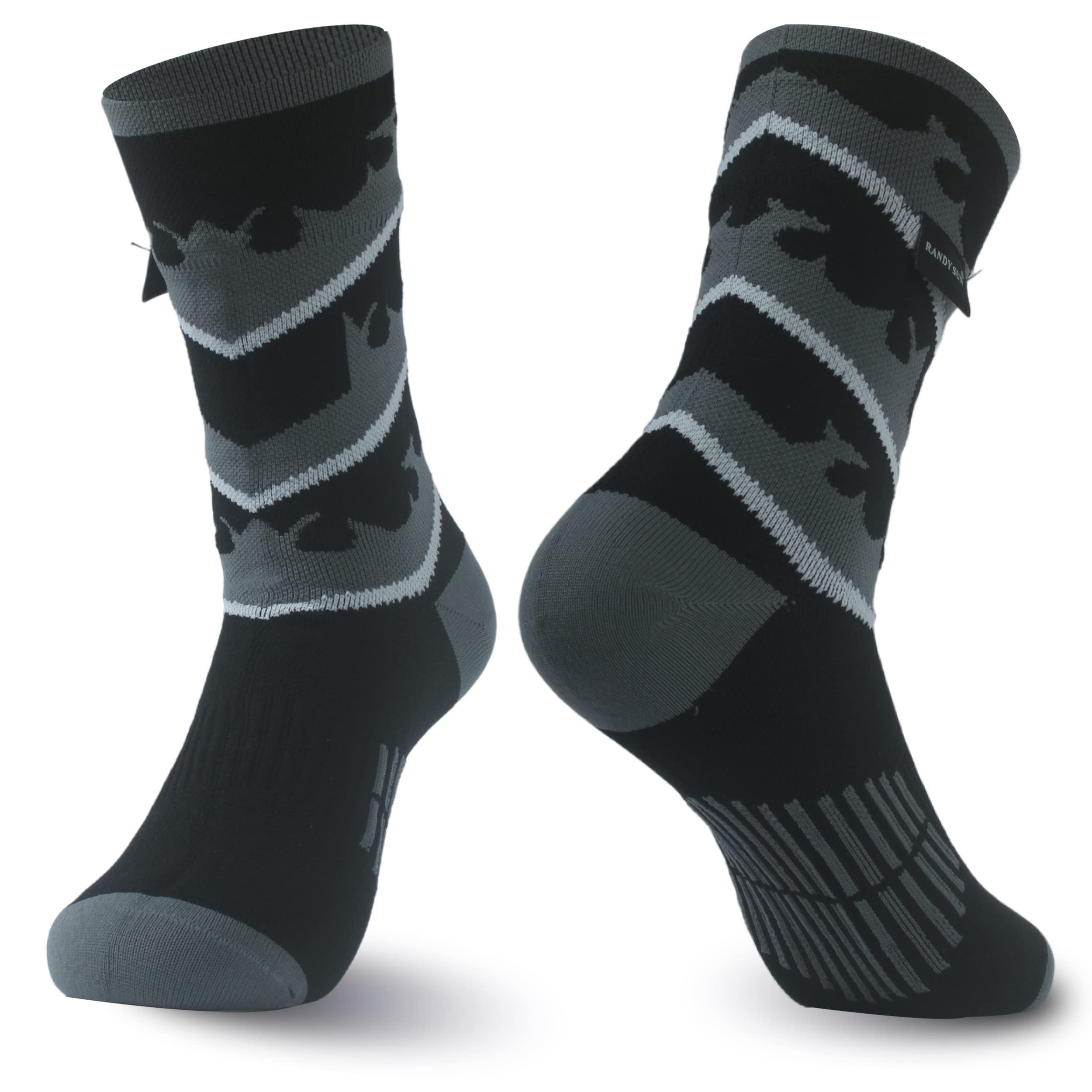 RANDY SUN Waterproof Breathable Socks, [SGS Certified] Unisex Novelty Skiing Trekking Hiking Wading Trail Socks