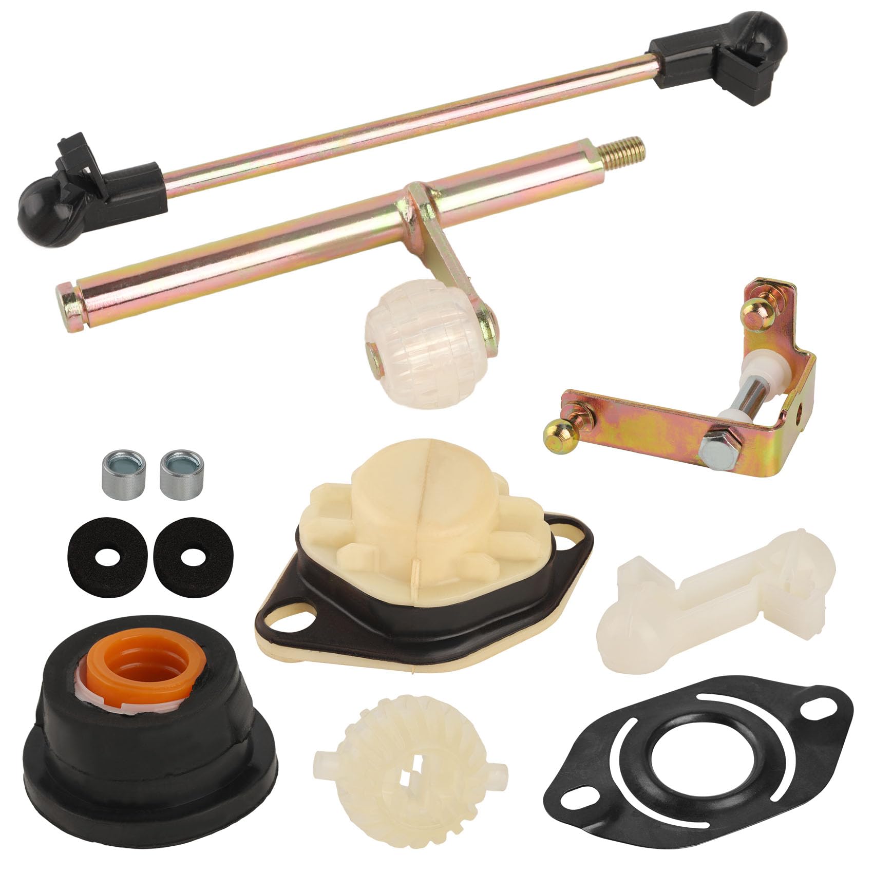Schalthebel Reparatursatz, Reparatursatz Schaltgestänge Getriebe Passend für VW Golf 3 4 Polo Caddy Vento für Seat Ibiza Cordoba 1H0798000 1H0711173 191711067 1H0711574