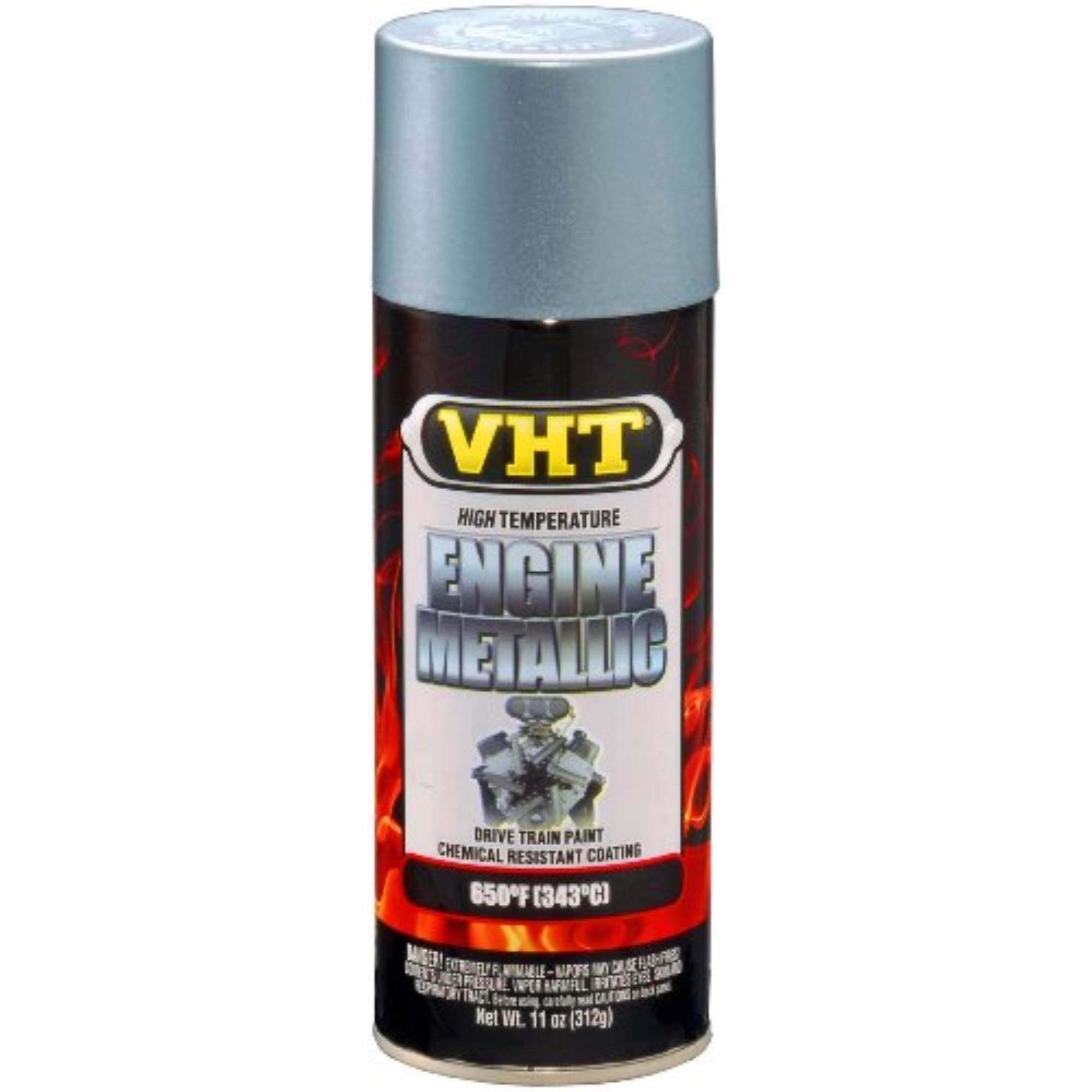 VHT SP403 Engine Metallic Titanium Silver Blue 11 oz. Aerosol
