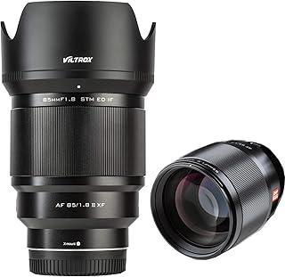 VILTROX 85mm F1.8 II XF Lens Auto Focus Full Frame Prime Portrait Lens for Fuji X Mount Camera X-T3 X-T2 X-T30 X-T20 X-T10 X-T100 X-PRO2 X-E3 X-A20 X-A5