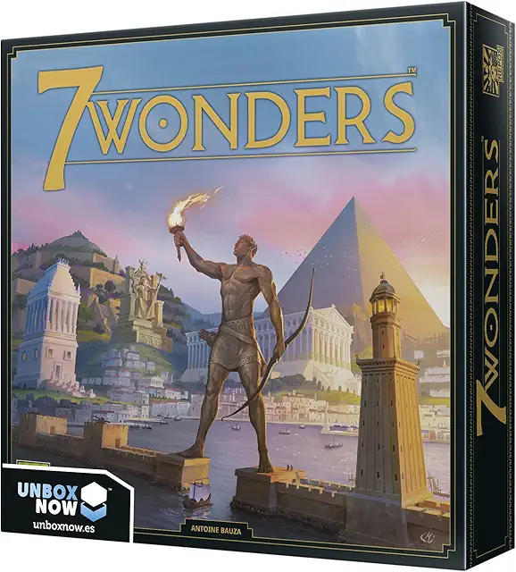 Imagen relacionada con Repos Production | 7 Wonders | Juego de Civilizaciones Ganador de Varios Premios | A Partir de 10 Años | De 3 a 7 Jugadores | 30 Minutos por Partida | Español