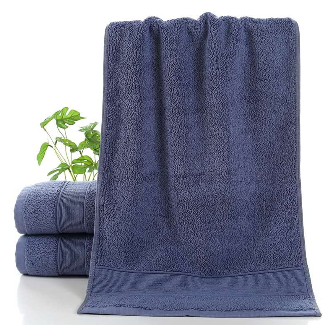 RUIBOLU Hand Towels for Bathroom - Cotton Ultra Soft Highly Absorbent Hand...