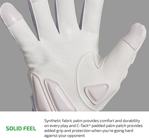 Miniatura 4 de Cutters Force Padded Football Gloves for Lineman. Extra Grip. Adults