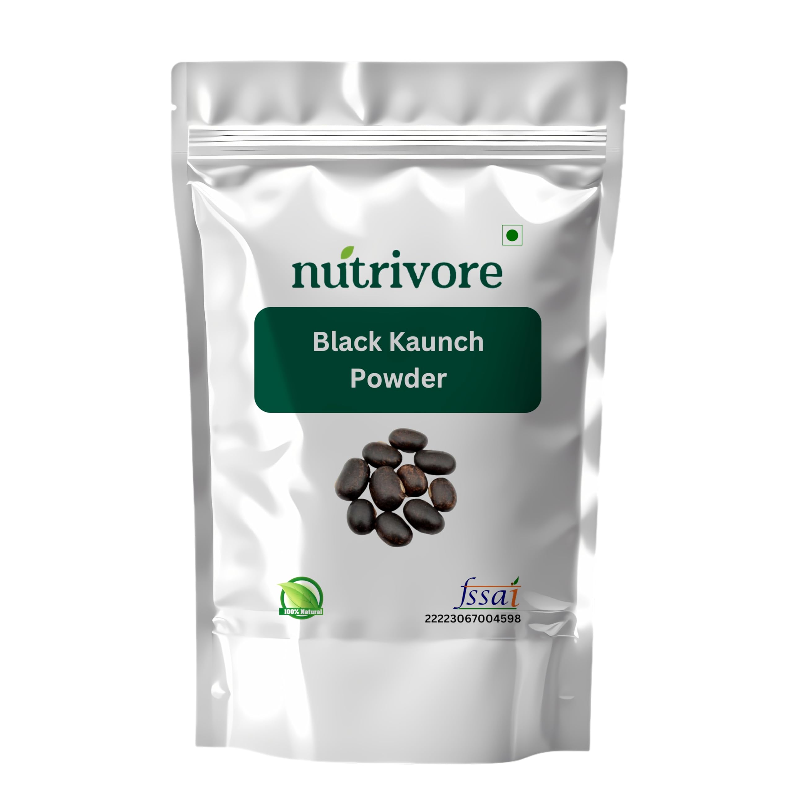 Black Kaunch Beej Powder, Konch Seed, Alkushi (200 Grams), Kala Koch ke Beej, Kauch, Mucuna Pruriens, Velvet Beans, Kapikachhu, Cowitch, Cowhage