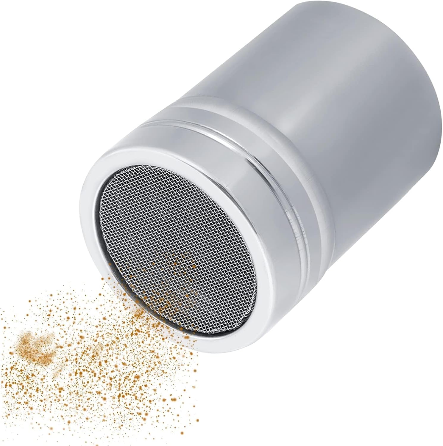 Chocolate Shaker Duster,Stainless Steel Powder Shaker with Lid,Powder ...