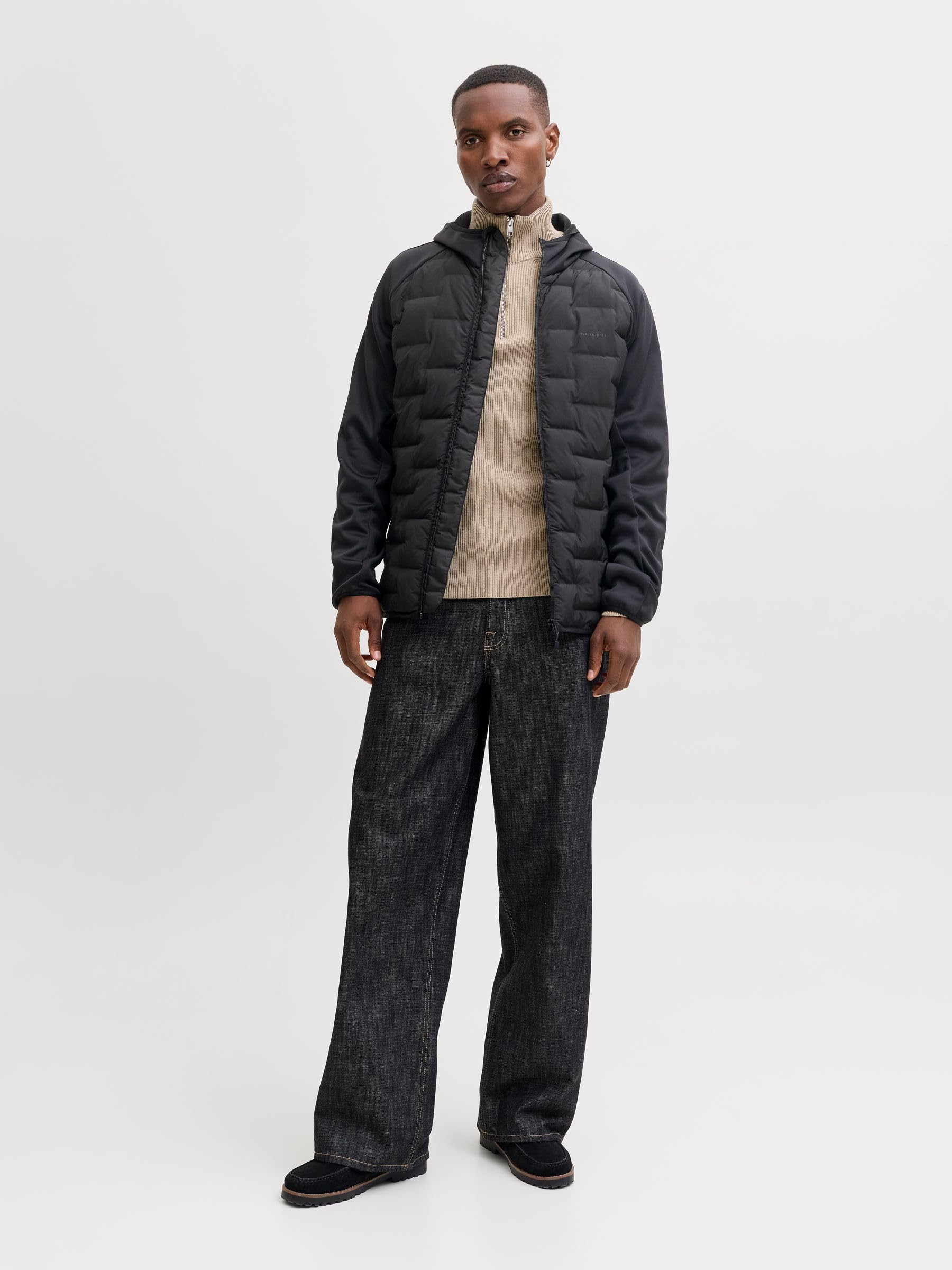 JACK & JONES Jjeperfect Hybrid Jacket Noos Jjeperfect Hybrid Jacket Noos Uomo (Pacco da 1)