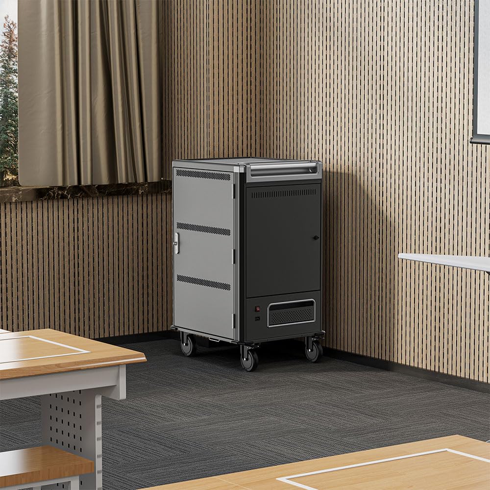 Ewent Mobile Charging and Storage Cart EW1701 for 36 Laptops/Tablets