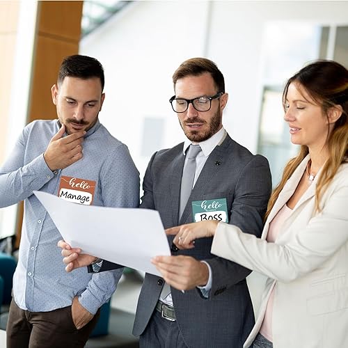 Miniatura 2 de 120 etiquetas adhesivas de nombre (2.5 x 3.5 pulgadas), etiquetas de nombre autoadhesivas de gran tamaño para aula, etiquetas de nombre para niños,