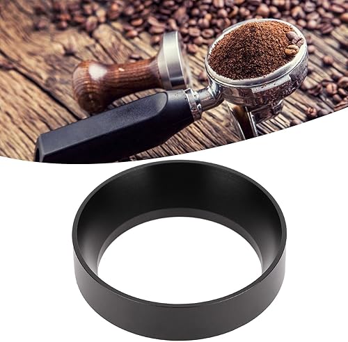 Miniatura 7 de Embudo de anillo dosificador de café en polvo, embudo de dosificación de polvo de café de aluminio, embudo de anillos de dosificación de polvo de