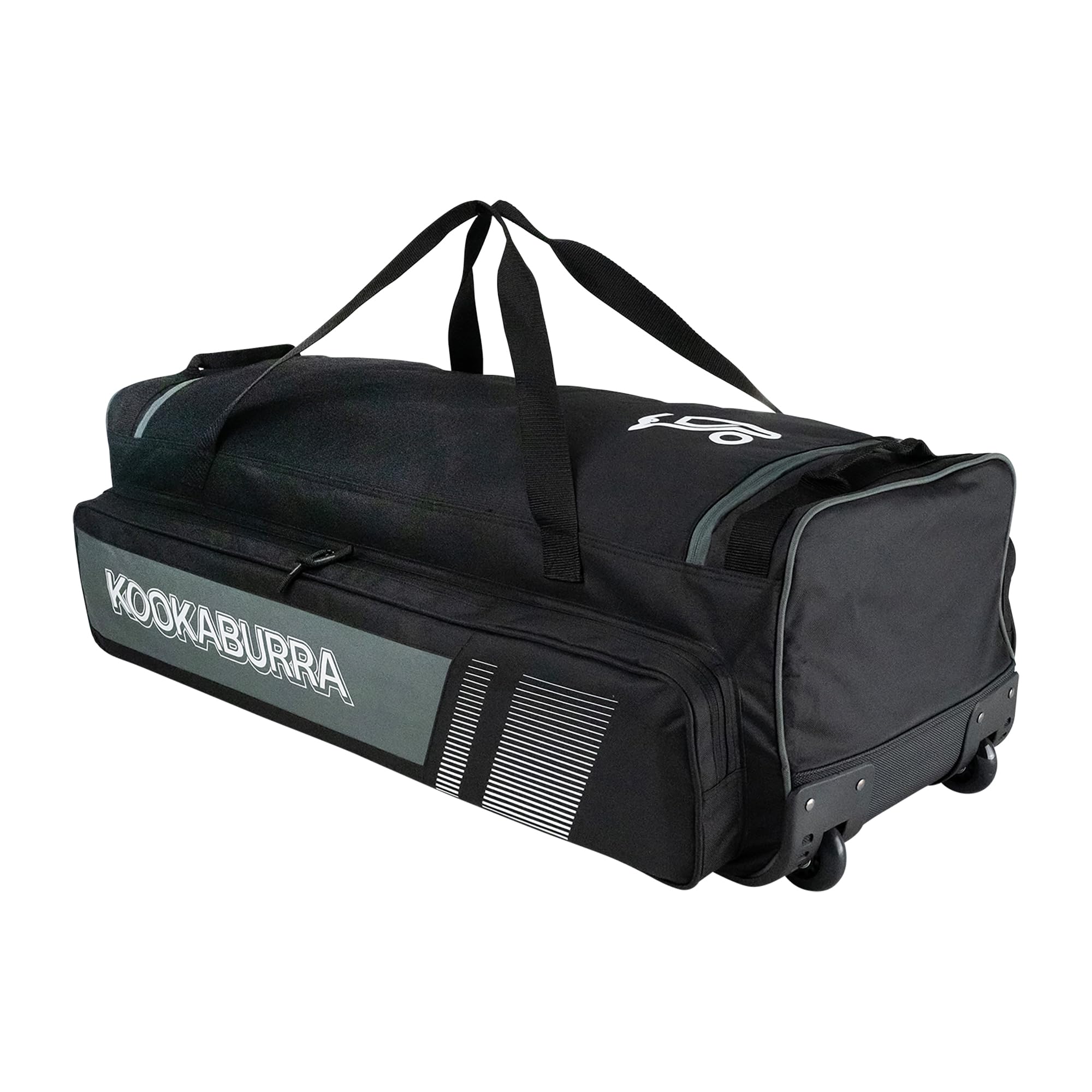 Kookaburra Pro 3500 Wheelie Cricket-Tasche, Schwarz/Grau