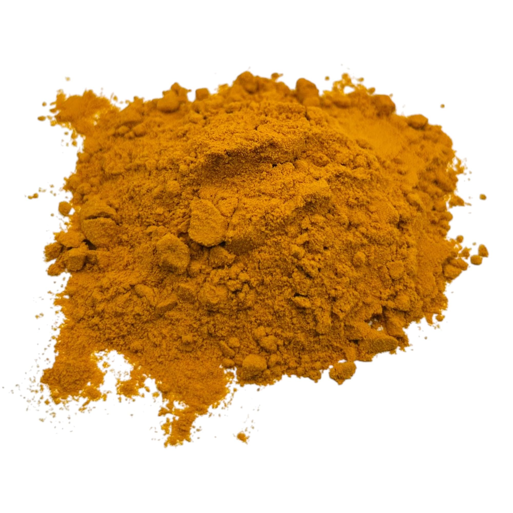 Curcuma in Polvere Biologica 25g - 1,95Kg curcuma longa (950 grammi) | Disponibile da 25g a 1,95Kg, 100% Biologica, Polvere Essiccata, Curcuma Longa