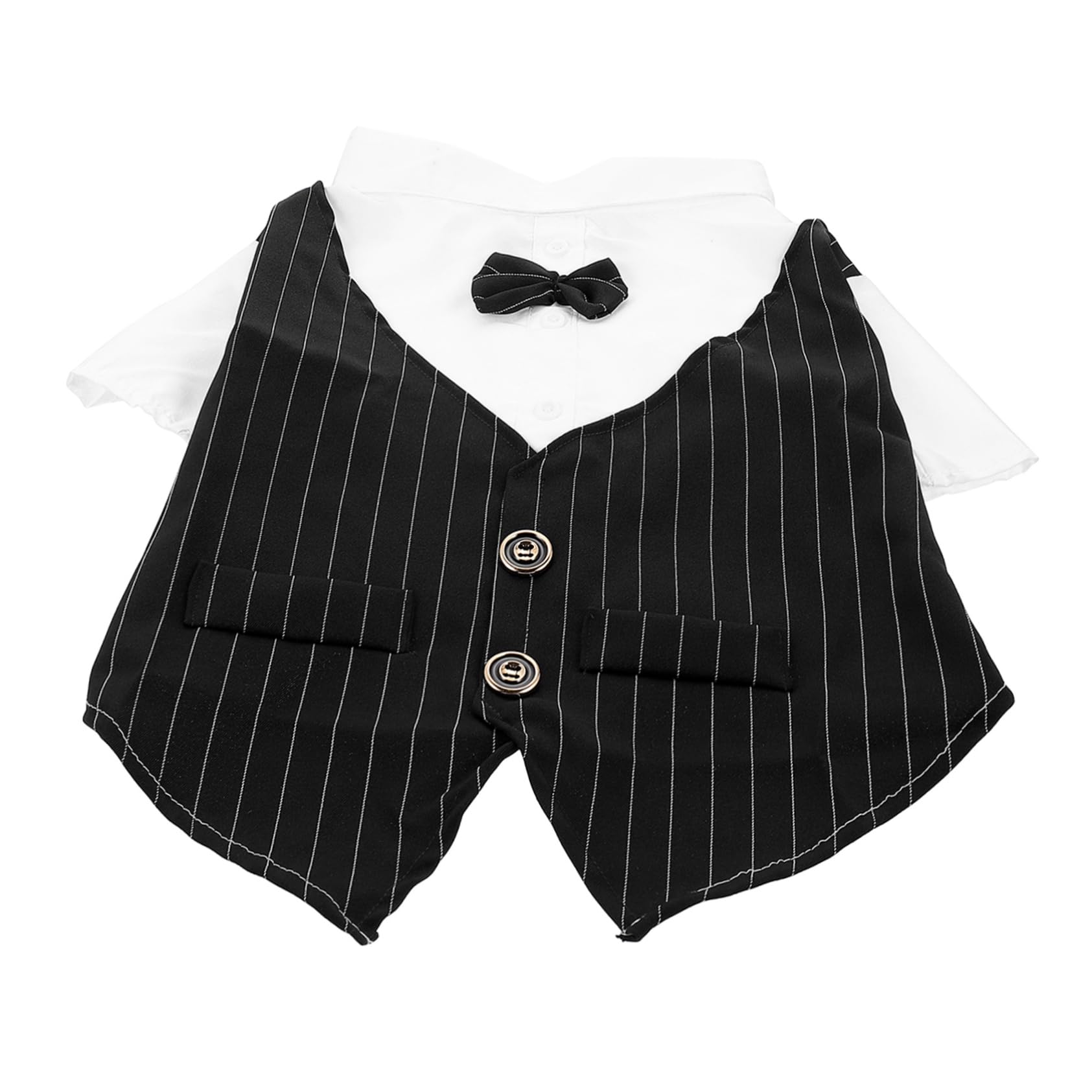 Costume pour chien de mariage BESPORTBLE ensemble élégant de 4 pièces pour cérémonies