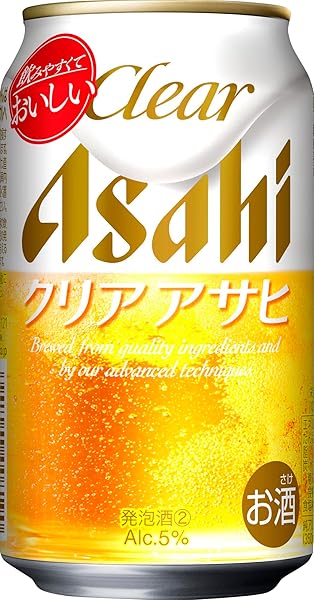 クリアアサヒ アサヒ ビール350ml24本 発泡酒 新ジャンル 【のみやすくて美味しい】