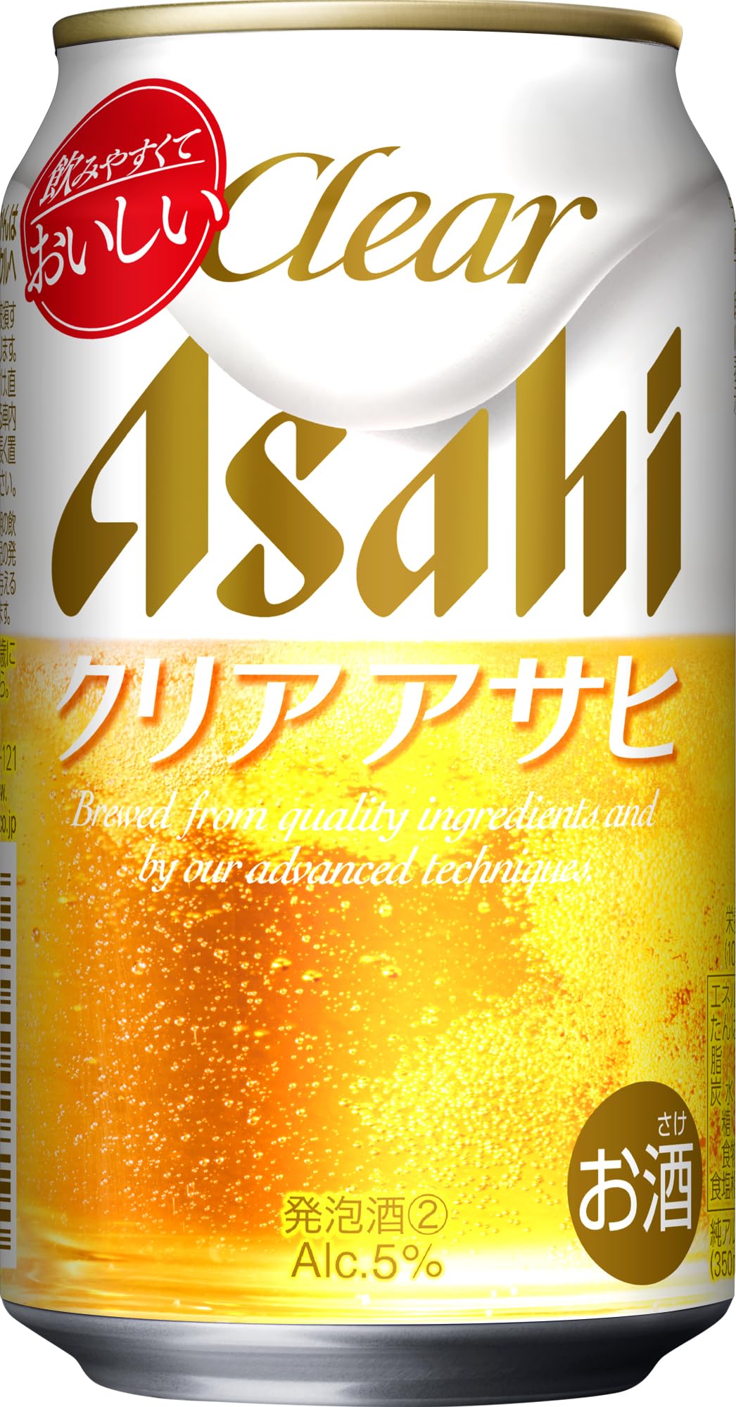 クリアアサヒ アサヒ ビール350ml24本 発泡酒 新ジャンル 【のみやすくて美味しい】
