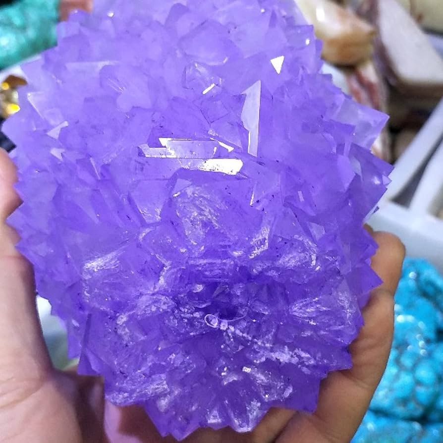 Amazon.co.jp: クリスタルストーン天然アメジストパープルエンジェル