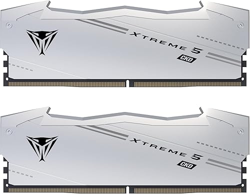 Patriot Viper Xtreme 5 CKD DDR5 RAM 48GB (2X24GB) 9600MTs CL46 1.45v UDIMM Kit de memoria para juegos de escritorio compatible con Intel XMP -