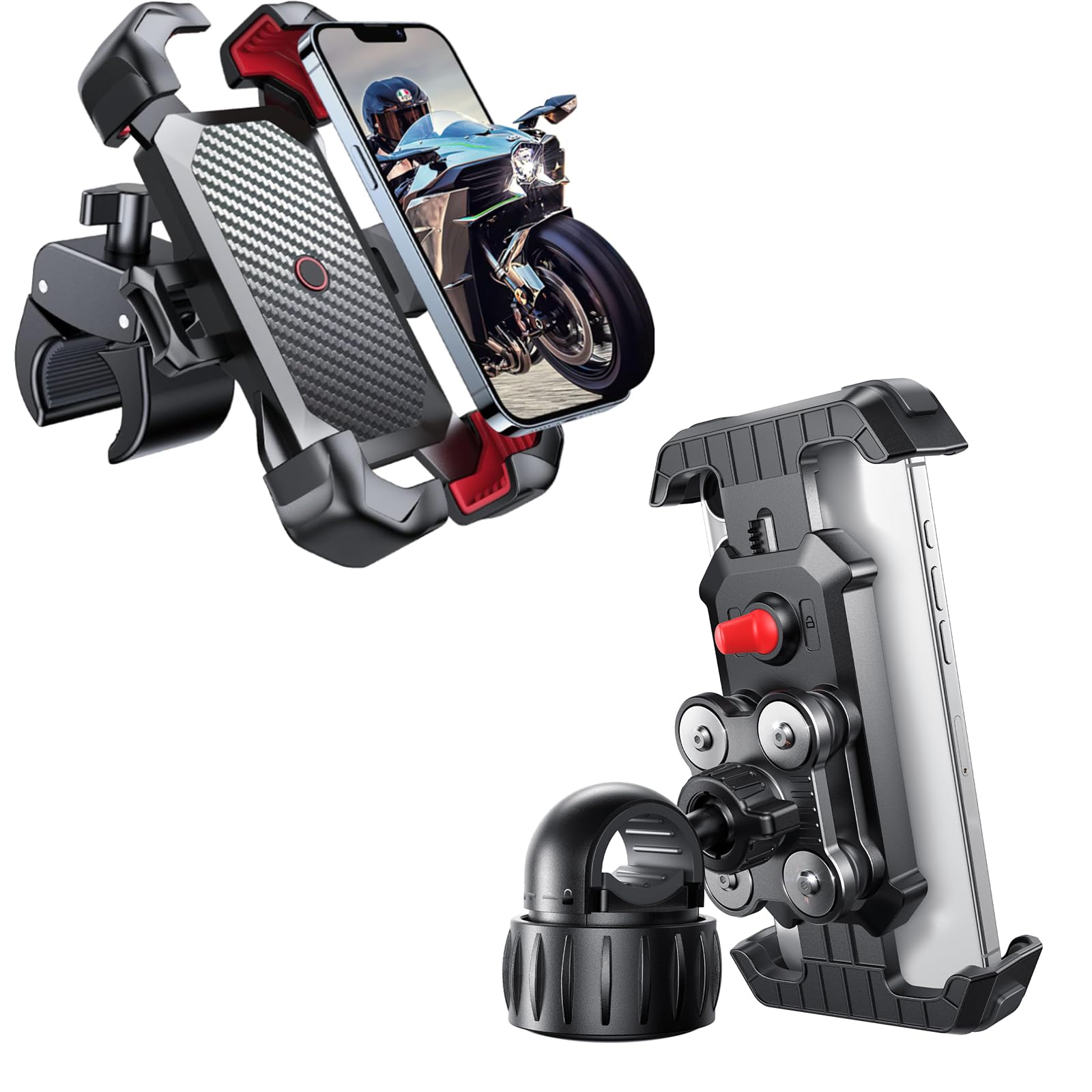 Amazon.com: JOYROOM JR-ZS288 + JR-ZS428 Handlebar Phone Mount for