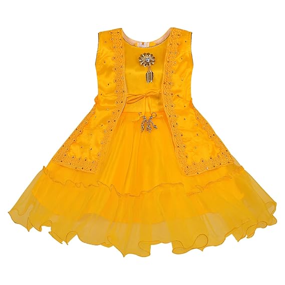 Wish Karo Baby Girls Frock for Dress Girls-(fe2773)