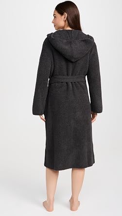 Barefoot Dreams CozyChic Ribbed Hooded Robe