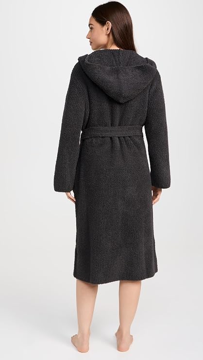 Barefoot Dreams CozyChic Ribbed Hooded Robe