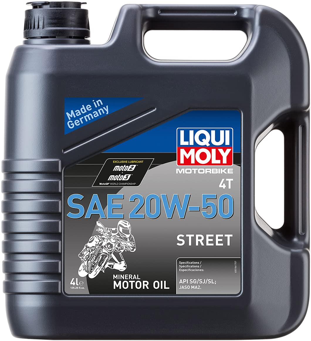 Liqui Moly 4T 20w-50 Street 4-Liter