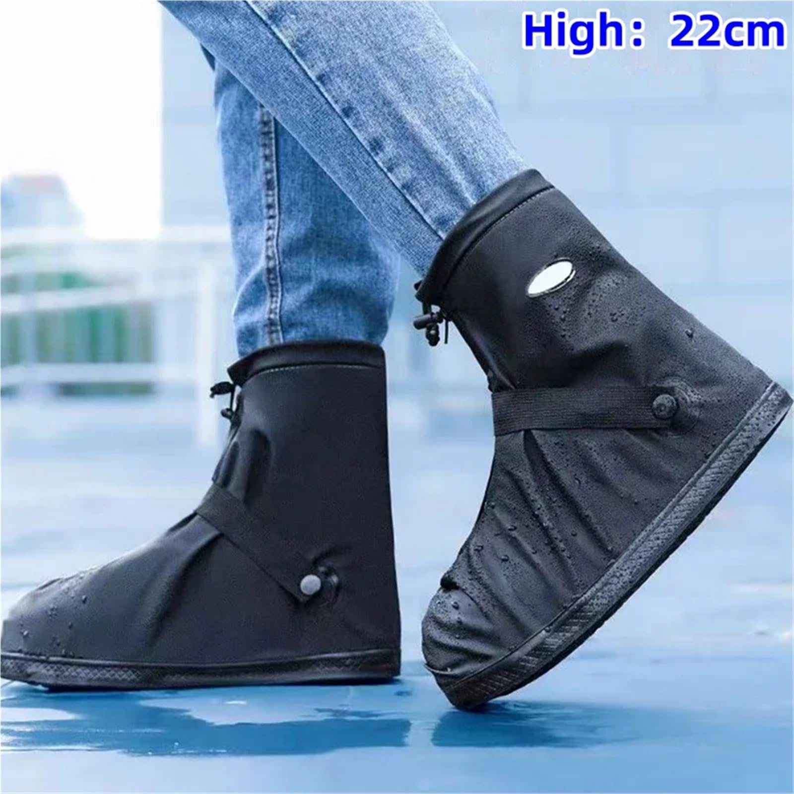 Copriscarpe Antipioggia | Taglie multiple Moto Ciclismo Estate piovosa: copriscarpe riutilizzabili antiscivolo unisex