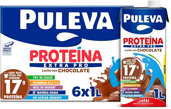 Puleva Leche Proteína Extra Pro Chocolate 1L