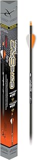 Carbon Express Gameslayer Fletched Carbon Arrows with 2" Nrg Speed Vane, 250 OR 350 Options, Pre-cut At 30" With Inserts Installed