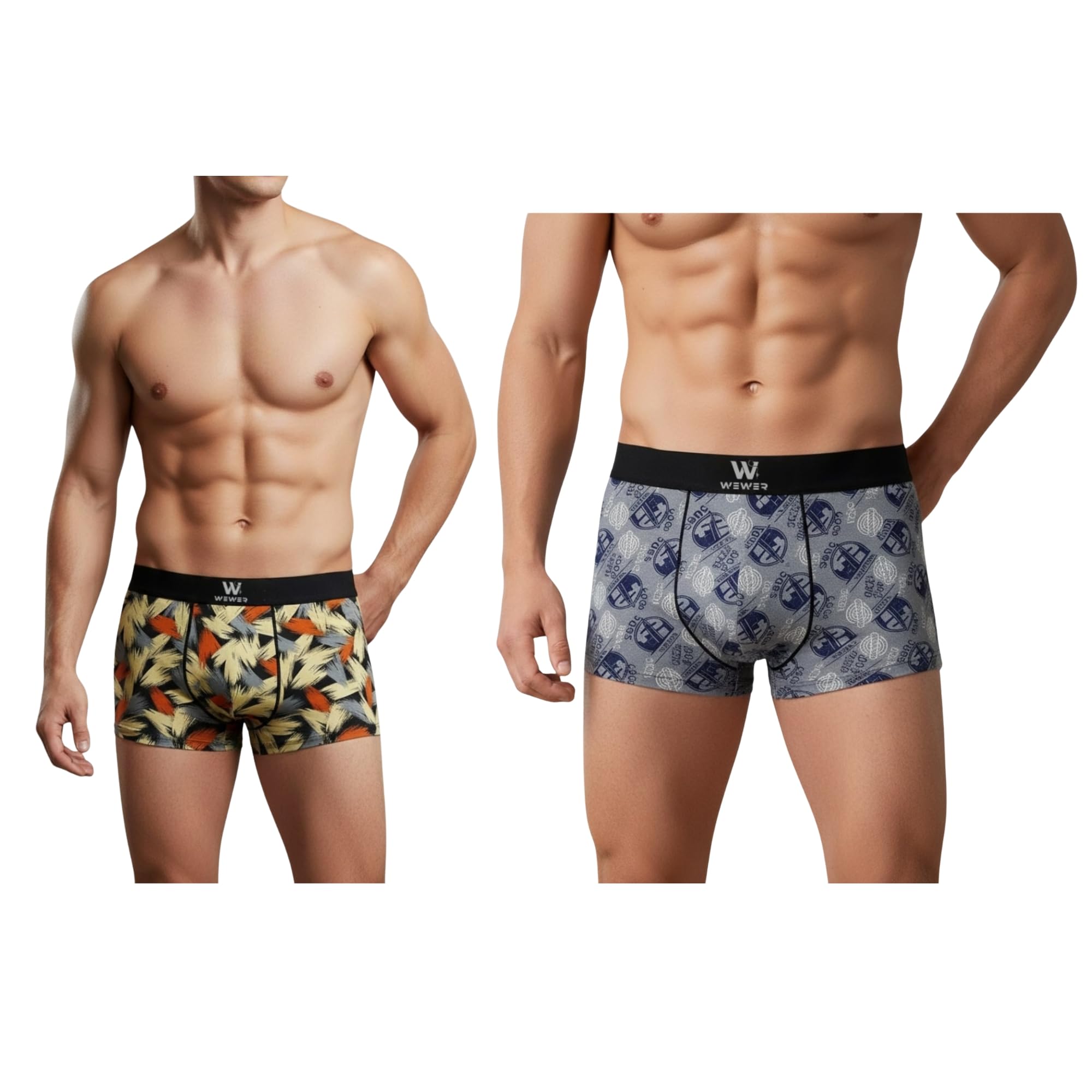 Men’s Boxer Briefs Underwear – Breathable Stretch Cotton Trunks for Men, Soft Comfortable Elastic Waistband, Moisture-Wicking Everyday Underwear Pack of 2-picture-23
