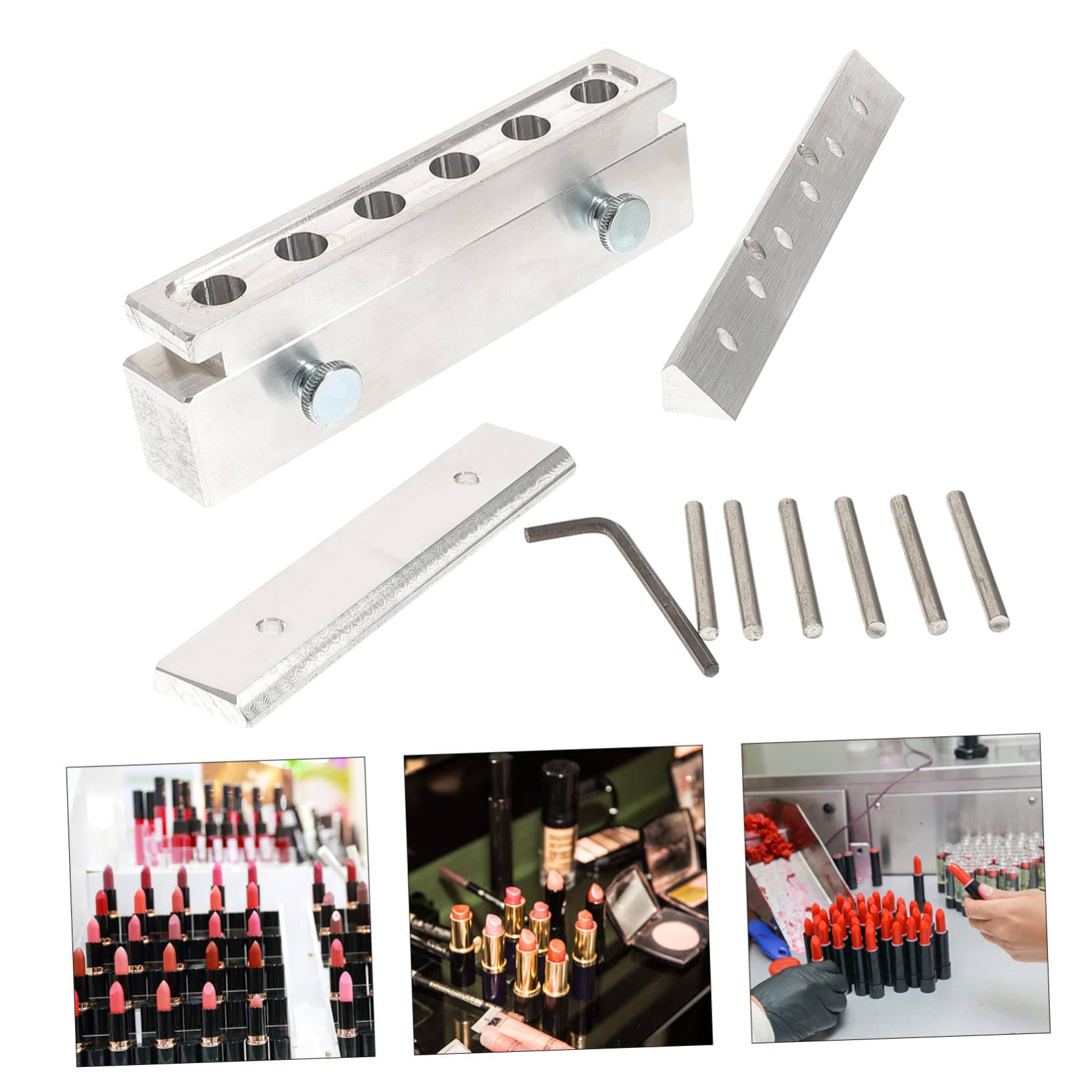 VALICLUD 1 Satz Lippenstiftformen Lippenbalsam Maker Diy Lippenstift Kit aus Hochwertigem für Lippenpflege Projekte mit Freunden