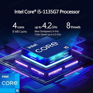 HP 15.6 inch Laptop, Intel Core i5-1135G7 Processor, 15.6 FHD Anti-Glare LED Display, HDMI, Wi-Fi and Bluetooth, Lightweight Design, Fast Charge, Windows 11 Home (32GB RAM | 1TB SSD)