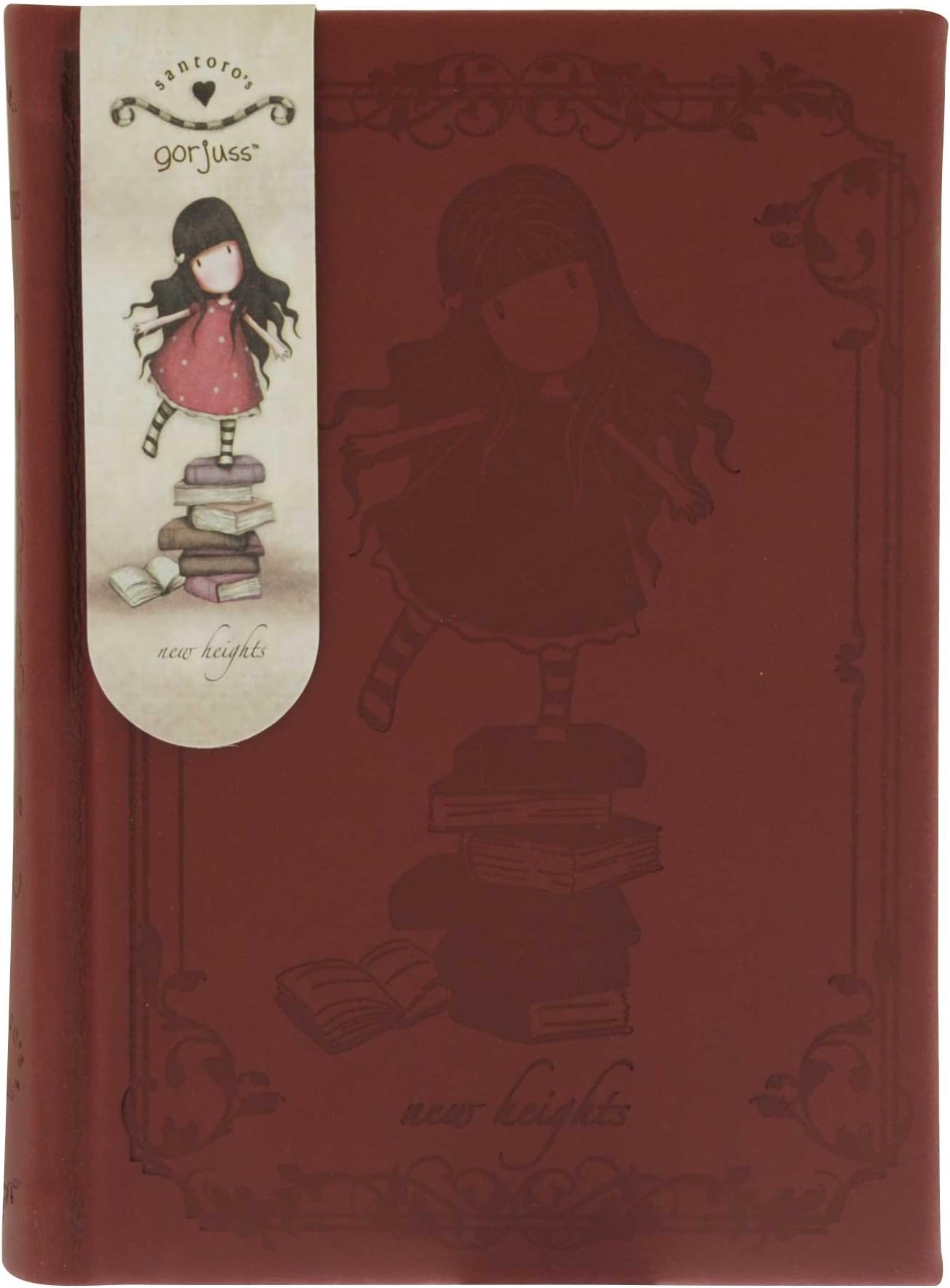 Santoro Gorjuss New Heights Embossed Notebook