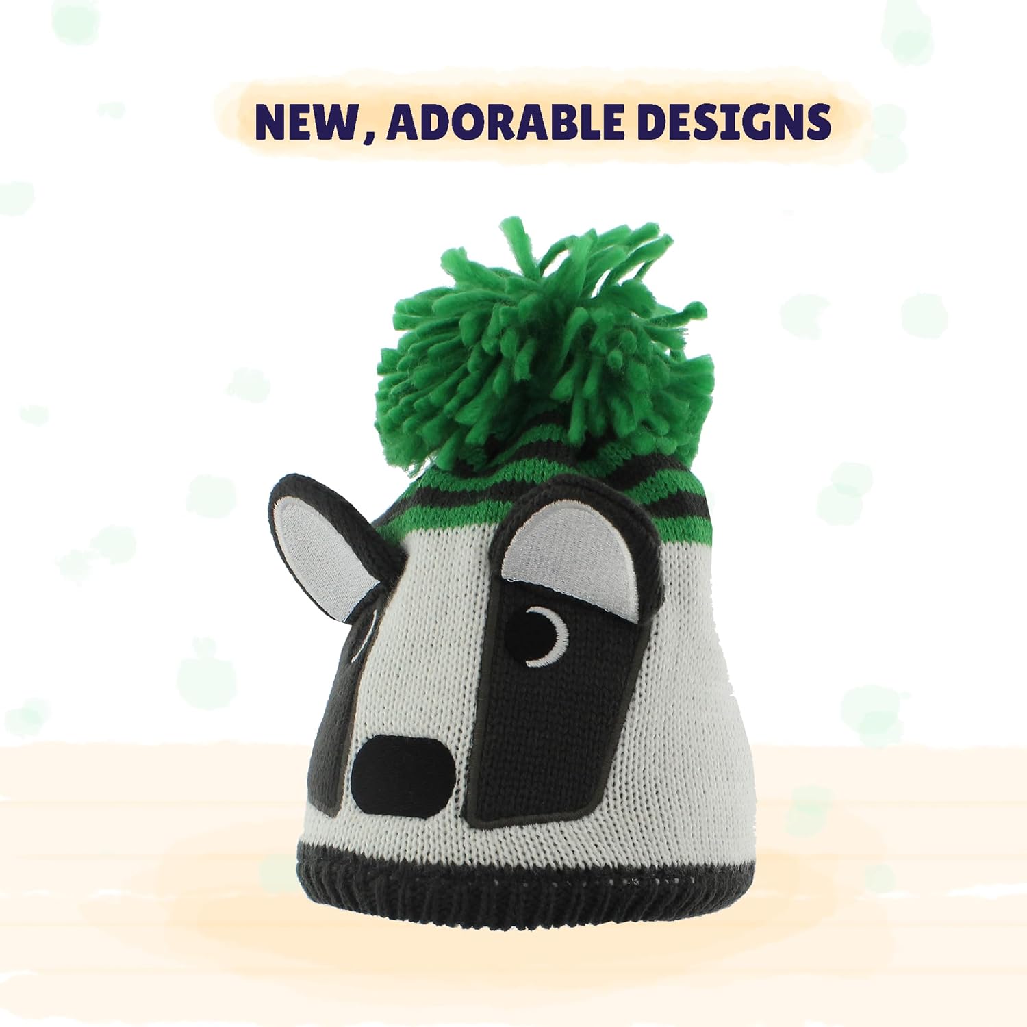 Yankee Toy Box Girls Beanies Yankee Toybox Animal Knit Hat Beanie for Preschoolers - Toddler Beanie - Image 6