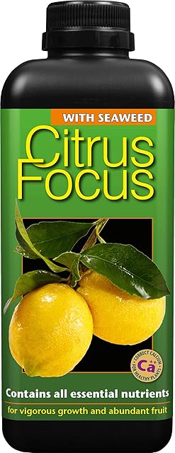 Growth Technology Ltd Citrus Focus Liquid Concentrated Fertiliser 1 Litre