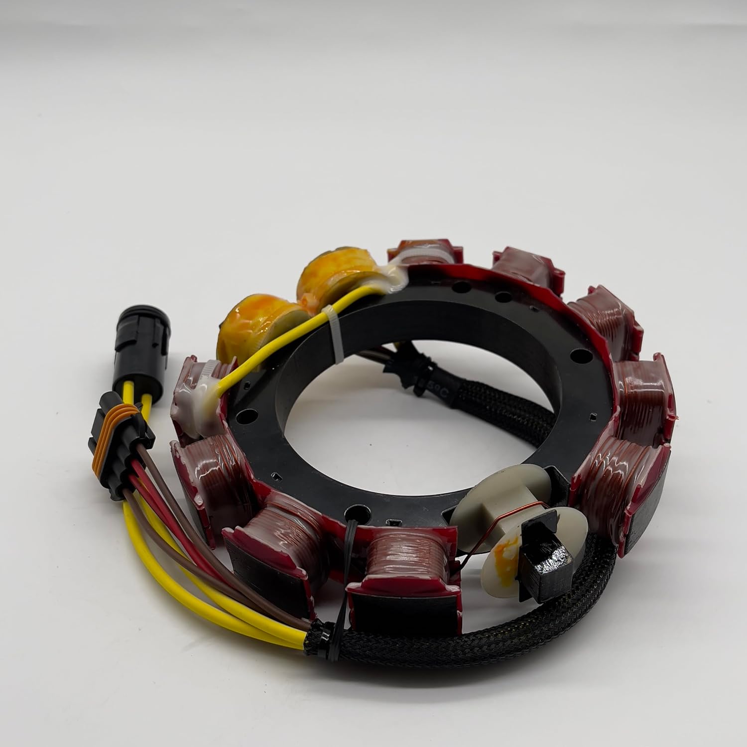 Stator for Johnson Evinrude 173-4849 0584849 0763760 Outboard 80,90,100,105,115 HP 20-Amp 4-Cylinder 2-Stroke 1995-2006