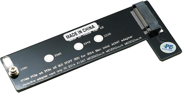 Sintech M.2 NGFF NVMe SSD Card for Upgrade Mac Mini Late 2014 Year A1347 MEG Series