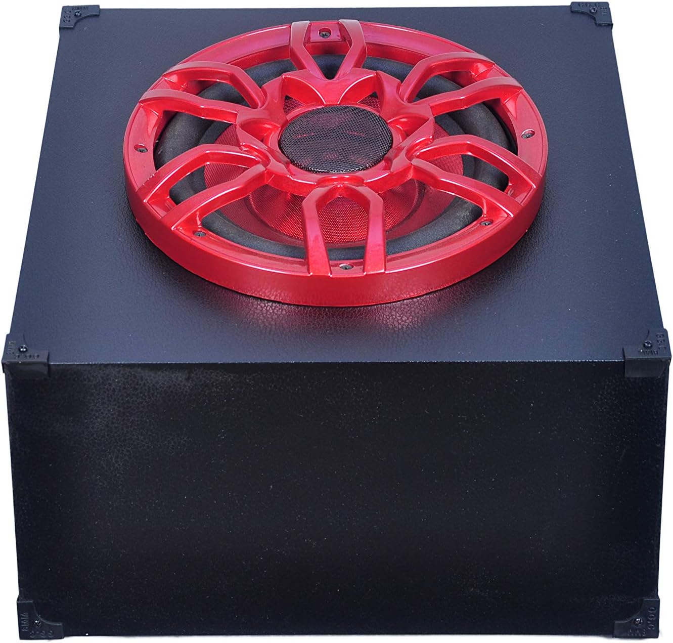 FREDO 10" Ruby Red Passive/Sealed AutoGrade/Home Audio Subwoofer 8 Ohms/RMS 100Watts. PMPO 3600Watts