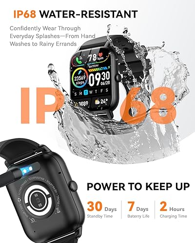 Miniatura 6 de Relojes inteligentes para hombres y mujeres (respuestahacer llamadas), reloj de seguimiento de actividad con contador de actividadmonitor de