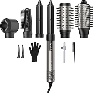 7MAGIC Hair Dryer Brush & 6 in 1 Hair Styler