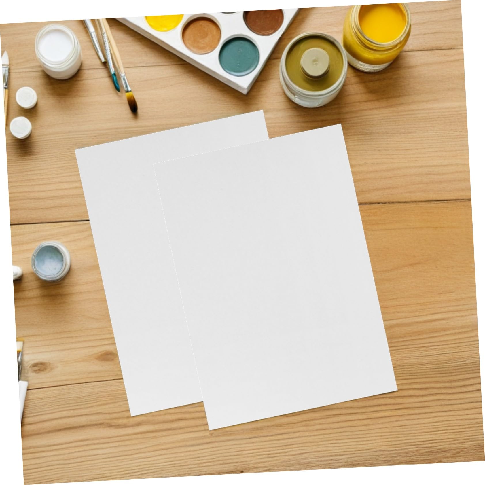 Blocco per Acquerelli per Disegnare A4 Bianco, 100 Pezzi | Carta per Arti e Mestieri, Carta Artistica per Ragazzo Ragazza, Decorazioni Scuola
